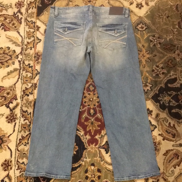 T.K. Axel Stretch Slim Boot Cut Jeans size W36 X L30 - Picture 2 of 14